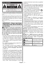 Preview for 3 page of Toshiba 24D1763DA Operating Instructions Manual