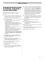 Preview for 9 page of Toshiba 24HV10UM (Spanish) Manual Del Usuario