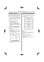 Предварительный просмотр 17 страницы Toshiba 24L365 Series Owner'S Manual