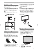 Предварительный просмотр 7 страницы Toshiba 24PS10E Owner'S Manual