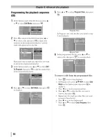 Preview for 66 page of Toshiba 24SLV411U Owner'S Manual