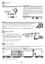 Preview for 3 page of Toshiba 24WK3C63DB Quick Start Manual