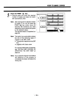 Preview for 19 page of Toshiba 2550 Operator'S Manual