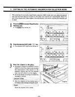 Preview for 20 page of Toshiba 2550 Operator'S Manual