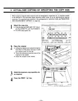 Preview for 22 page of Toshiba 2550 Operator'S Manual