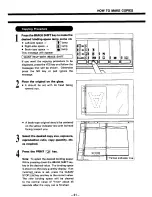 Preview for 31 page of Toshiba 2550 Operator'S Manual