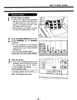 Preview for 35 page of Toshiba 2550 Operator'S Manual