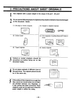 Preview for 44 page of Toshiba 2550 Operator'S Manual