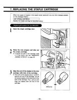 Preview for 94 page of Toshiba 2550 Operator'S Manual