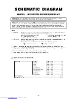 Toshiba 25CSZ5TR Schematic Diagram предпросмотр