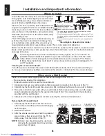 Preview for 6 page of Toshiba 26/32EL93*G DIGITAL Series User Manual