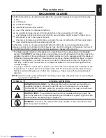 Preview for 7 page of Toshiba 26/32EL93*G DIGITAL Series User Manual