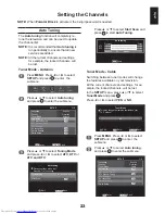 Preview for 23 page of Toshiba 26/32EL93*G DIGITAL Series User Manual