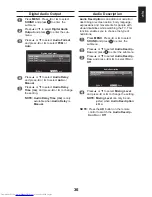 Preview for 35 page of Toshiba 26/32EL93*G DIGITAL Series User Manual