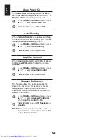 Preview for 52 page of Toshiba 26/32EL93*G DIGITAL Series User Manual