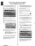 Preview for 12 page of Toshiba 26/32WL36 Owner'S Manual