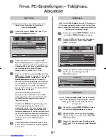 Preview for 61 page of Toshiba 26/32WL36 Owner'S Manual