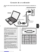 Preview for 73 page of Toshiba 26/32WL36 Owner'S Manual