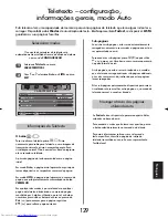 Preview for 129 page of Toshiba 26/32WL36 Owner'S Manual