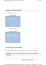 Preview for 3 page of Toshiba 26A3000P Adjustment