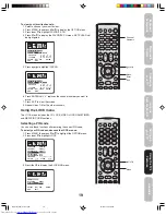 Предварительный просмотр 19 страницы Toshiba 26AF45C Owner'S Manual