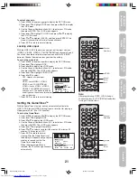 Предварительный просмотр 21 страницы Toshiba 26AF45C Owner'S Manual