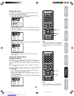 Предварительный просмотр 23 страницы Toshiba 26AF45C Owner'S Manual