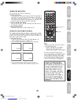 Предварительный просмотр 29 страницы Toshiba 26AF45C Owner'S Manual