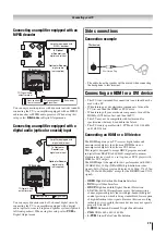 Предварительный просмотр 29 страницы Toshiba 26AV500A Owner'S Manual