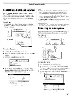 Preview for 17 page of Toshiba 26AV502R - 26" LCD TV Owner'S Manual