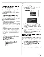 Preview for 29 page of Toshiba 26AV502R - 26" LCD TV Owner'S Manual