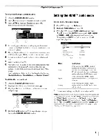 Preview for 31 page of Toshiba 26AV502R - 26" LCD TV Owner'S Manual