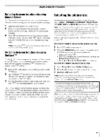 Preview for 37 page of Toshiba 26AV502R - 26" LCD TV Owner'S Manual