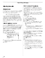 Preview for 42 page of Toshiba 26AV502R - 26" LCD TV Owner'S Manual