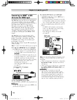 Предварительный просмотр 16 страницы Toshiba 26C100U1 Owner'S Manual