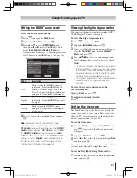 Предварительный просмотр 27 страницы Toshiba 26C100U1 Owner'S Manual