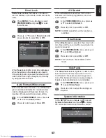 Preview for 57 page of Toshiba 26EL83*B Series User Manual