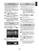 Предварительный просмотр 29 страницы Toshiba 26EL833G Owner'S Manual