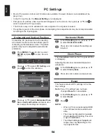 Предварительный просмотр 54 страницы Toshiba 26EL833G Owner'S Manual