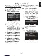 Preview for 21 page of Toshiba 26EL83G Manual