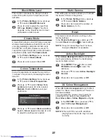 Preview for 37 page of Toshiba 26EL83G Manual