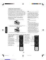 Preview for 16 page of Toshiba 26HF15 Owner'S Manual