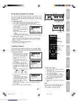 Предварительный просмотр 27 страницы Toshiba 26HF66 Owner'S Manual