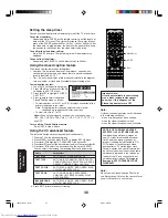 Предварительный просмотр 36 страницы Toshiba 26HF66 Owner'S Manual