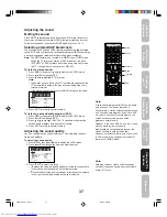 Предварительный просмотр 37 страницы Toshiba 26HF66 Owner'S Manual