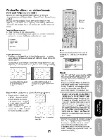 Preview for 31 page of Toshiba 26HF84 Owner'S Manual