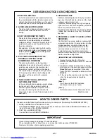 Предварительный просмотр 2 страницы Toshiba 26HF84A Service Manual