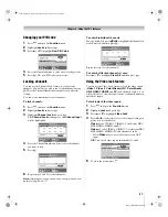 Preview for 41 page of Toshiba 26HL37 Owner'S Manual