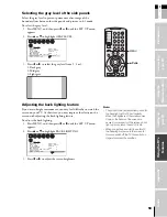 Preview for 59 page of Toshiba 26HL83P Owner'S Manual