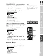 Preview for 47 page of Toshiba 26HL84 Owner'S Manual